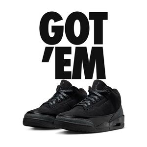 Jordan 3 Retro Black Cat (2025)